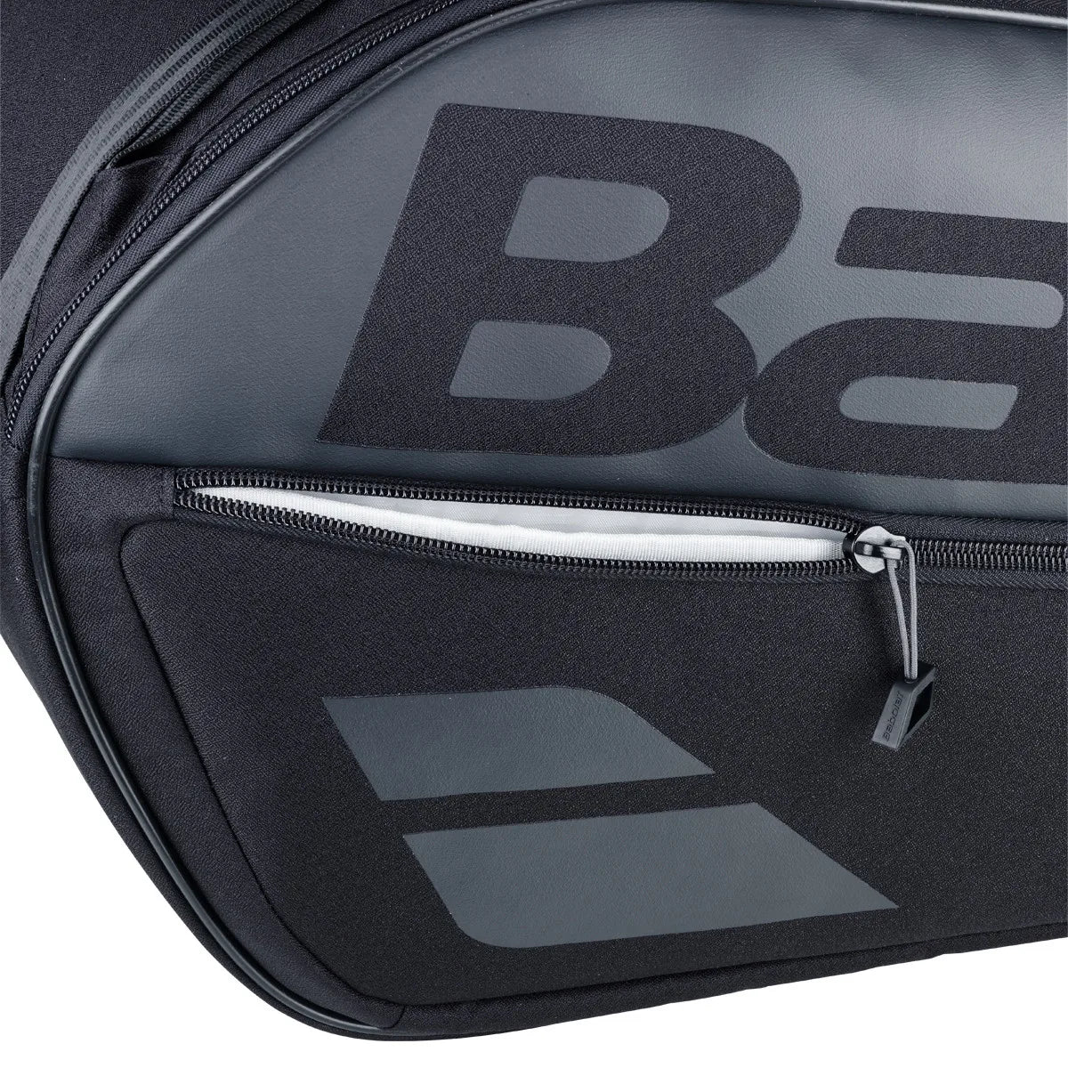 Babolat Evo Court L Black I espacio inteligente, protección confiable y diseño minimalista para transportar sus raquetas
