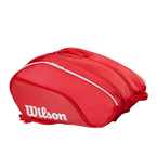 Bolsa Wilson Padel TOUR Rojo I protección térmica, espacio inteligente y diseño profesional
