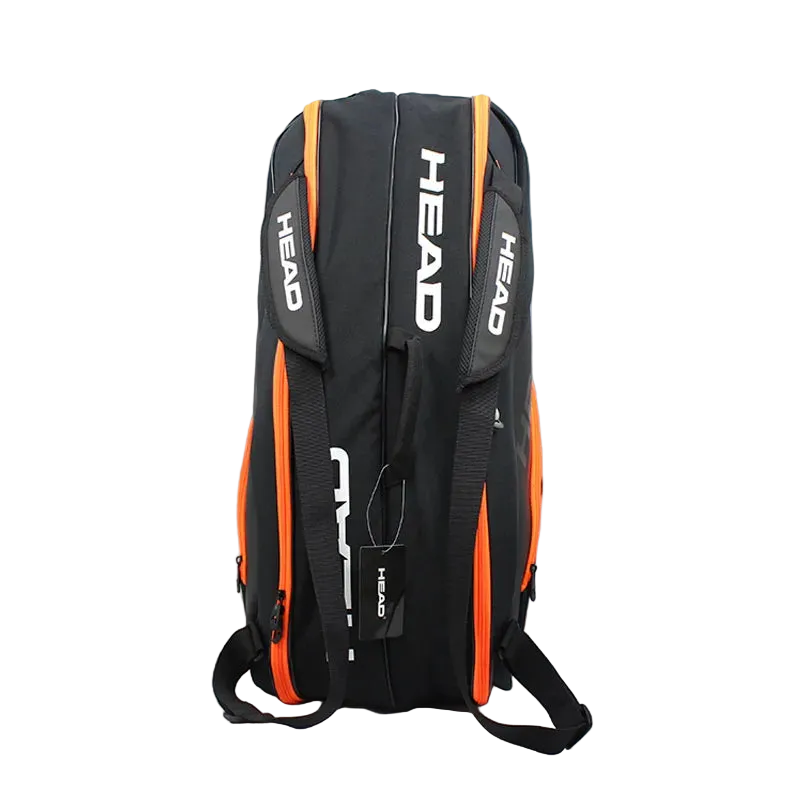 Bolsa HEAD 2026 para raquetas de tenis, padel,  6 unidades, rígida, para deportes, gran capacidad, unisexo, tenis y pádel