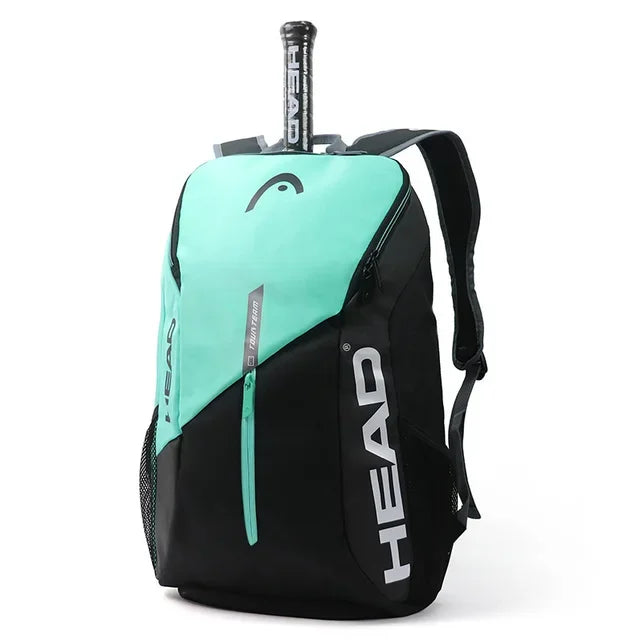 Mochila para raquetas de tenis HEAD Tour Team Series de 25 litros unisexo, cómoda con compartimento para zapatos, 2 raquetas