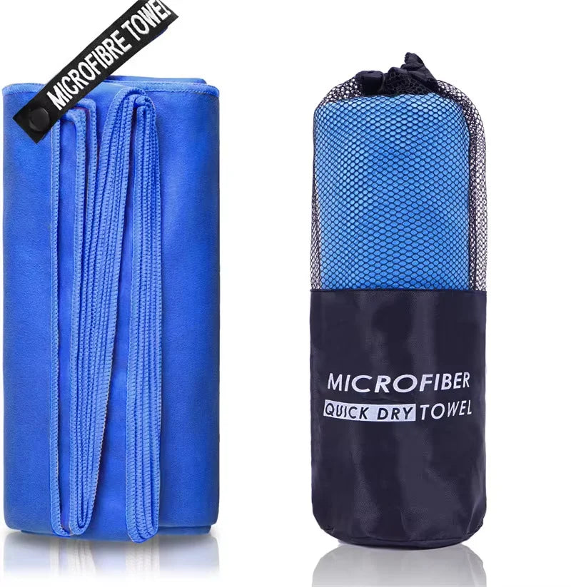 Nueva toalla deportiva al aire libre súper absorbente, suave, de secado rápido, toalla de fitness, se puede usar para viajar, acolchado, playa, gimnasio