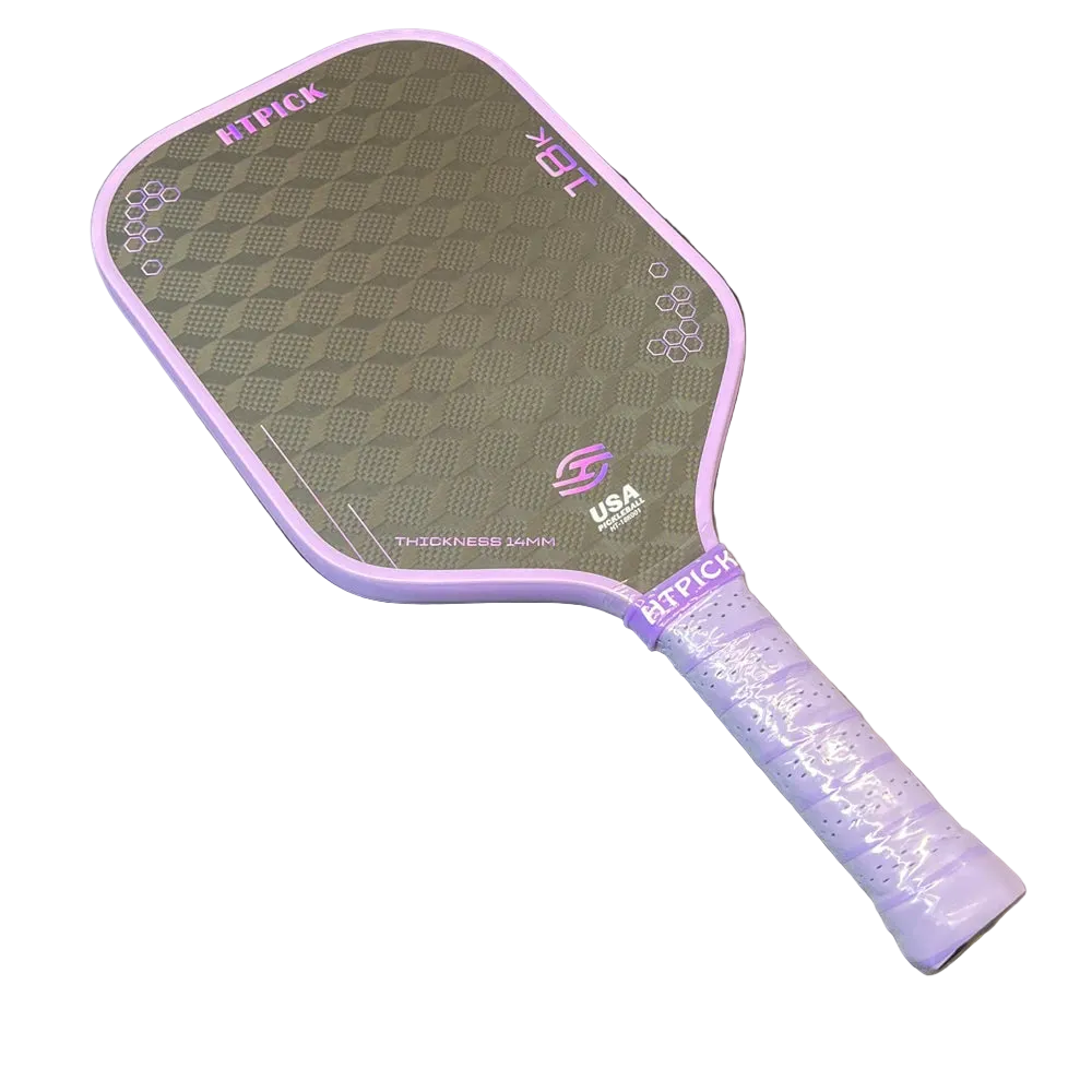Más efecto y velocidad en pickleball | Pala de alto rendimiento de carbono 18K de 14 mm