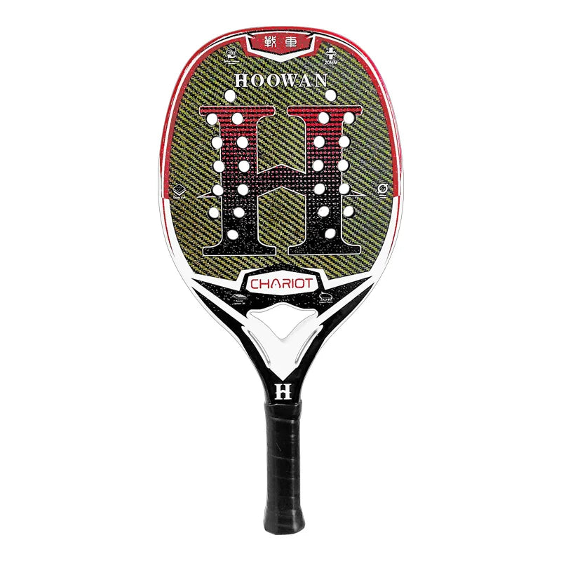 Control y durabilidad en la arena | Raqueta de tenis playa de carbono y kevlar