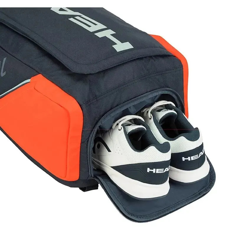 Mochila de tenis HEAD Original Radical 2026, paquete de 2 raquetas, bolsa de tenis, Unisexo