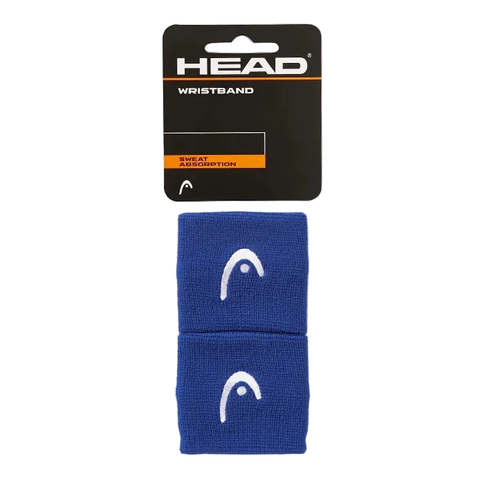 HEAD 2.5 Inches Sports Wristbands Tennis Comfortable Sweat Wiping Non Slip Wristband