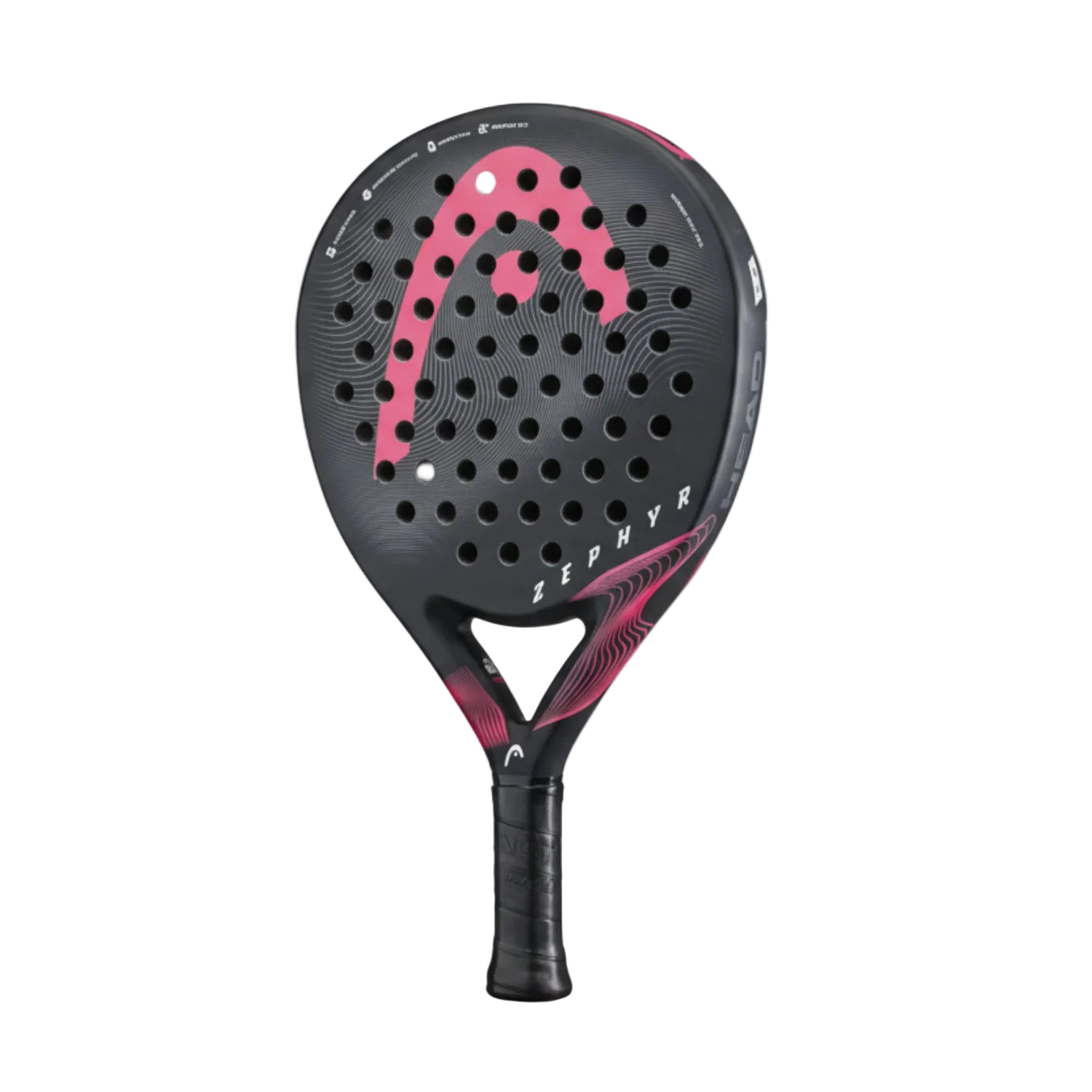 HEAD Plate Tennis Racket Carbon Fibre GRAPHENE 360 COMFORTABLE Foam Core Padel Tennis Racquets Lightweight ZEPHYR Series