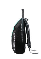 Mochila para raquetas de tenis HEAD Tour Team Series de 25 litros unisexo, cómoda con compartimento para zapatos, 2 raquetas