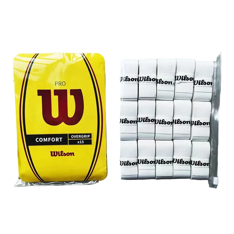 Overgrip antideslizante Wilson White | Máximo control y absorción del sudor