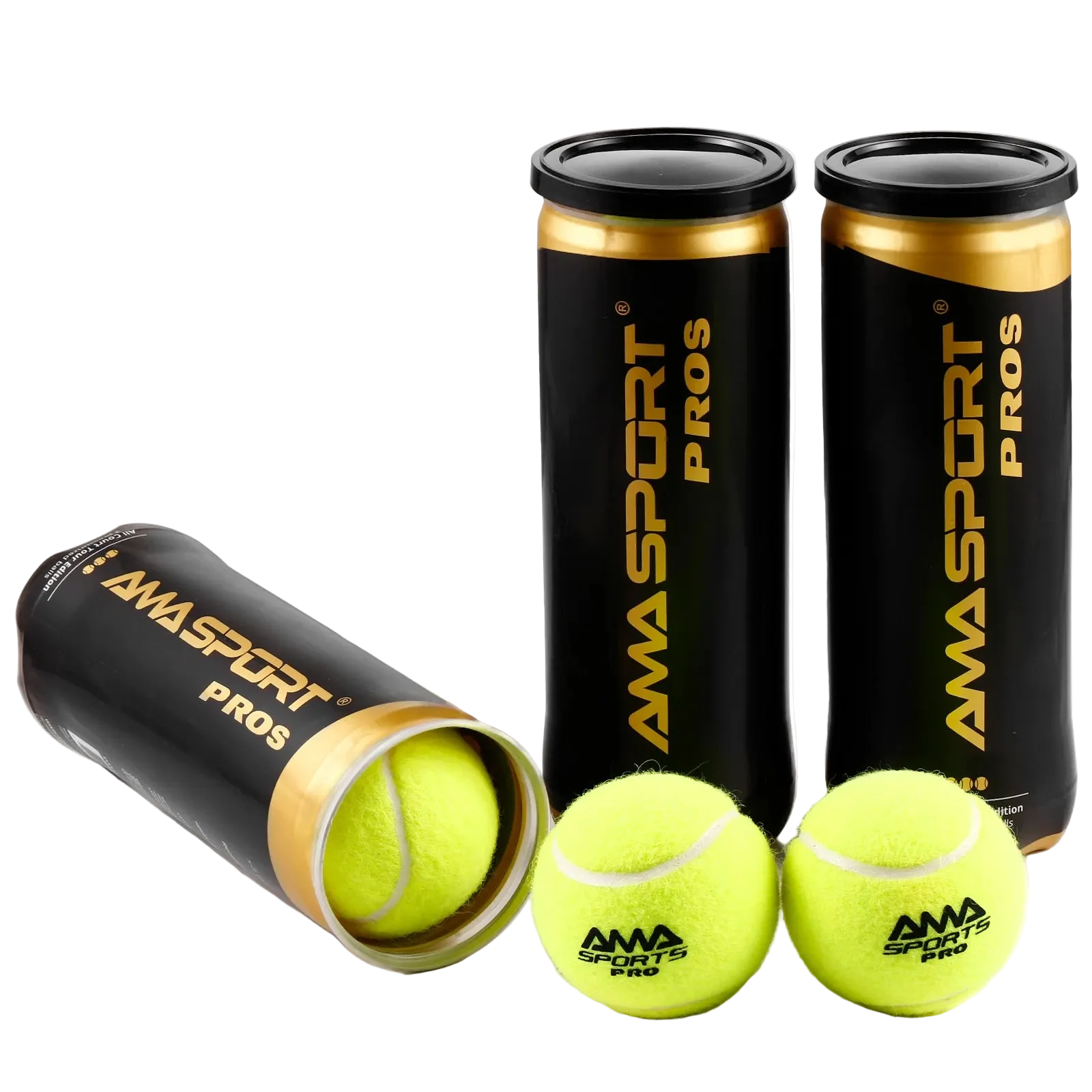 Pelotas de pádel presurizadas | Rebote uniforme y excelente relación calidad-precio