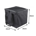 Bolsa para carrito de pelotas de tenis, de tela Oxford, con capacidad para 160 pelotas, cesta compacta para viajes, práctica y enseñanza.