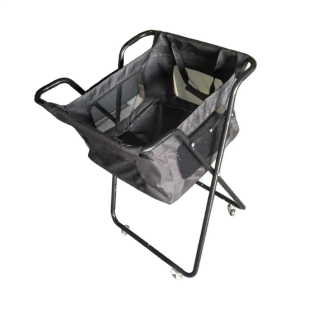 Carro organizador de pelotas de pádel portátil y plegable para entrenamientos con la máxima practicidad y eficiencia