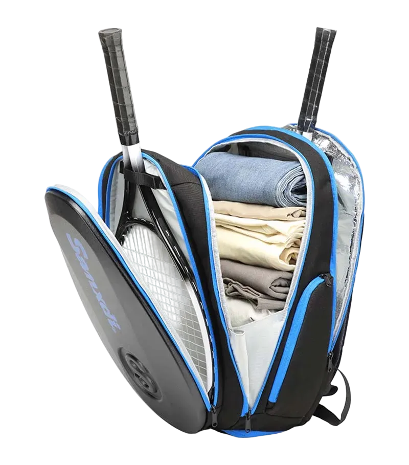 Mochila para raqueta de tenis SANXDI 2026, de gran capacidad, rígida, impermeable, para pickleball, pádel y bolsa deportiva para raqueta.
