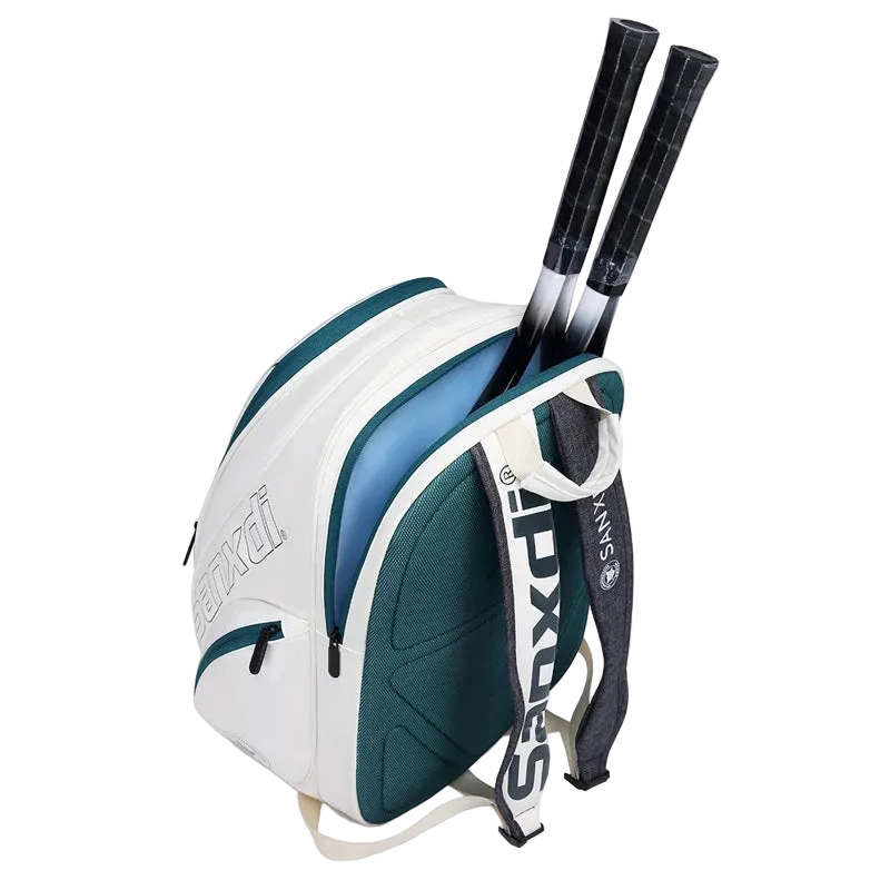 Mochila SANXDI 2026 para raquetas de tenis, unisex, de PU, unisexo, para  tenis, mochila con compartimento para zapatos, pádel, pickleball